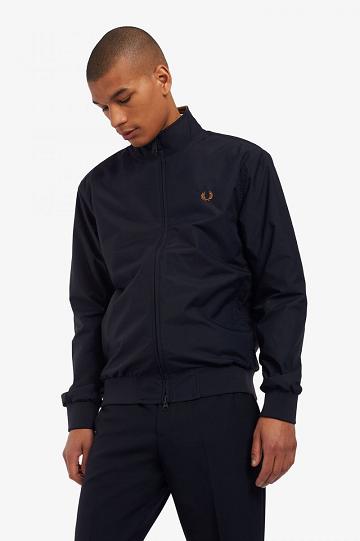 Mens black store fred perry jacket